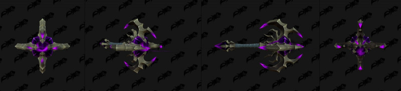 魔兽世界11.0团本单手锤武器模型一览