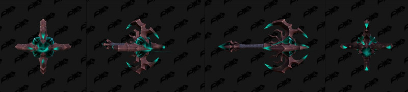 魔兽世界11.0团本单手锤武器模型一览