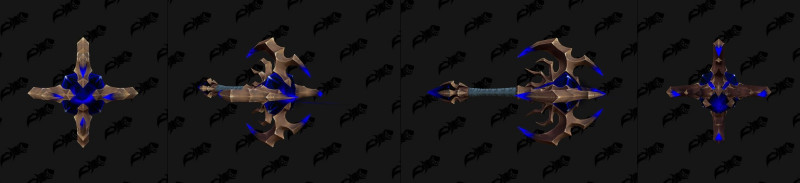 魔兽世界11.0团本单手锤武器模型一览