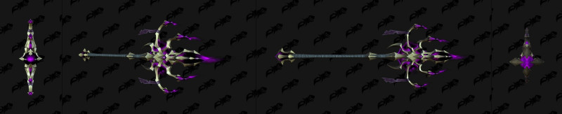 魔兽世界11.0团本法杖武器模型一览