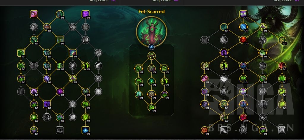 魔兽世界11.0浩劫dh大秘境天赋加点推荐