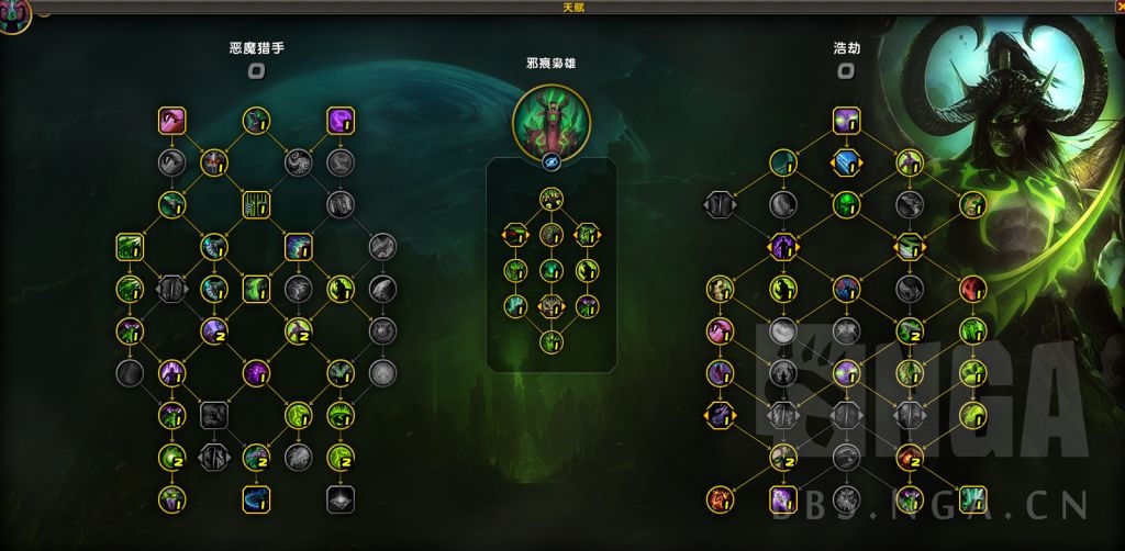 魔兽世界11.0浩劫dh大秘境天赋加点推荐