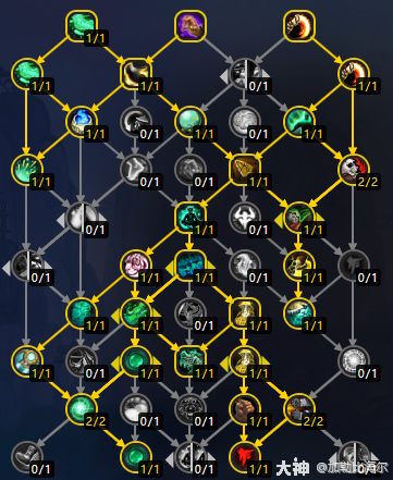 魔兽世界11.0三系武僧天赋加点属性优先级推荐