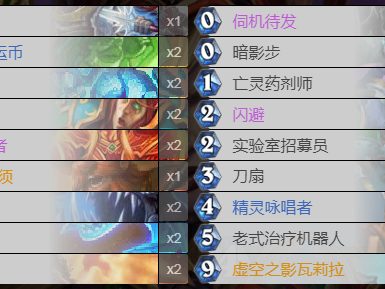 《炉石传说》构筑鬼才卡组一览