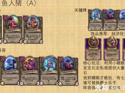 炉石传说31.0酒馆战棋鱼人猪阵容推荐
