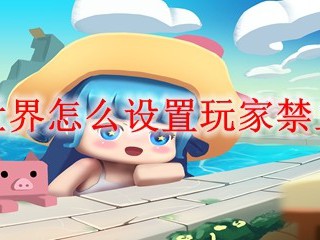 迷你世界怎么设置玩家禁止破坏
