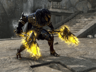 黑色沙漠君王武器特效