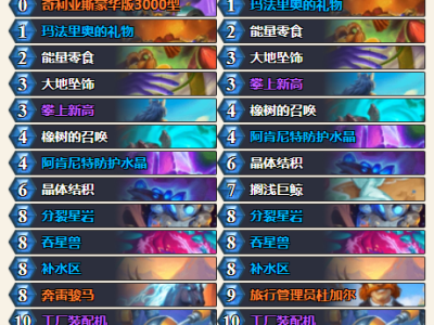 炉石传说深暗领域大哥德卡组搭配