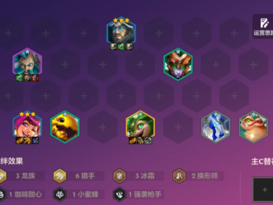 云顶之弈S12冰霜塑形猎手阵容攻略