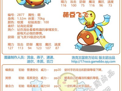 洛克王国萌豆飞飞性格推荐