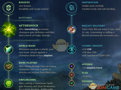 《LOL》S9辅助符文加点推荐