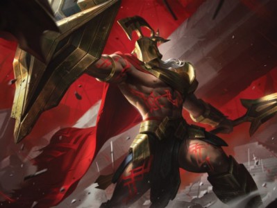 LOL狼灵神选潘森皮肤效果预览