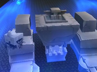 怎么在迷你世界做岩石巨人