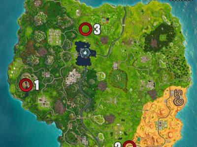 《堡垒之夜》里那艘坠毁的维京船、骆驼，以及战斗巴士，它们都藏在哪儿呢？坐标位置大揭秘！