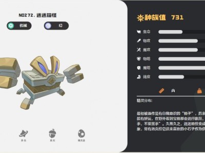 洛克王国世界迷迷箱怪技能一览