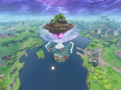 《堡垒之夜》空中小岛资源打法介绍