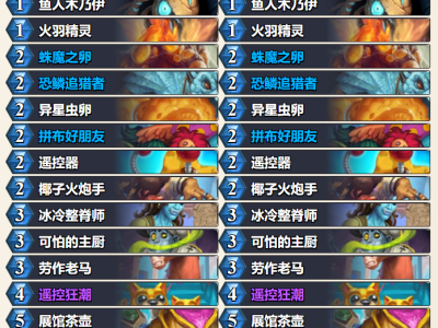 炉石传说Cantelope茶壶猎卡组代码分享