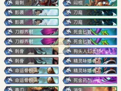 《炉石传说》2019盗贼最强卡组推荐