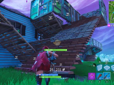 《堡垒之夜》地基搭建技巧大型攻略