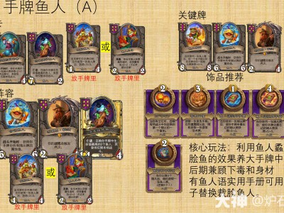 炉石传说31.0酒馆战棋手牌鱼人阵容推荐