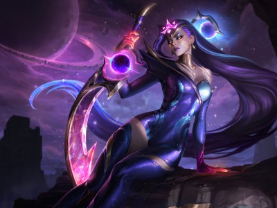 英雄联盟尊享暗星女王黛安娜皮肤特效抢先看