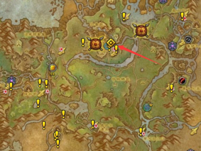 以下是魔兽世界玩具救援行动中耶努的玩具球的位置。