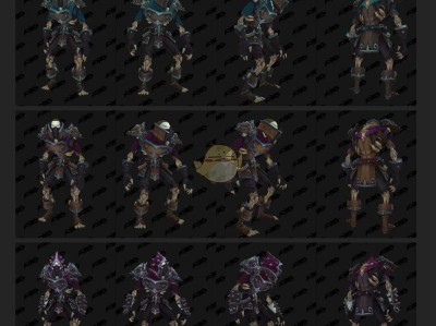 《魔兽世界》8.1战争前线部落模型外观预览