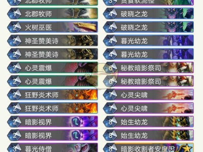 《炉石传说》2019牧师新手卡组推荐