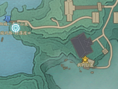 诛仙世界草庙村百景游画意小宅位置在哪