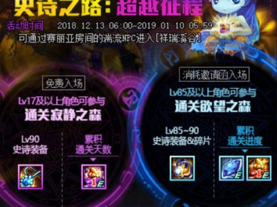 《DNF》2018史诗之路玩家答疑