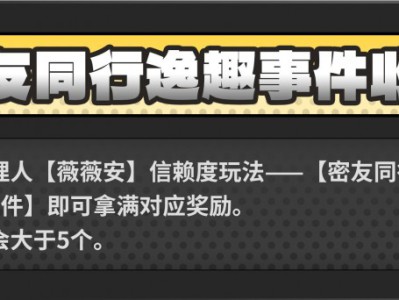 绝区零薇薇安密友同行逸趣事件点位
