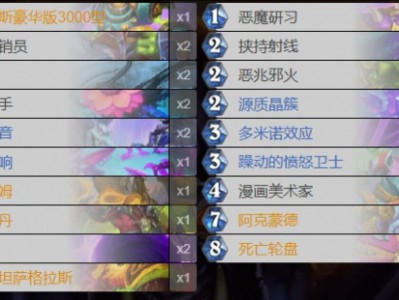 炉石传说：深渊领域术士卡牌组合推荐