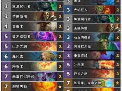 《炉石传说》砰砰计划12月主播卡组法师篇