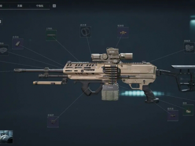 三角洲行动烽火地带M250改枪方案推荐