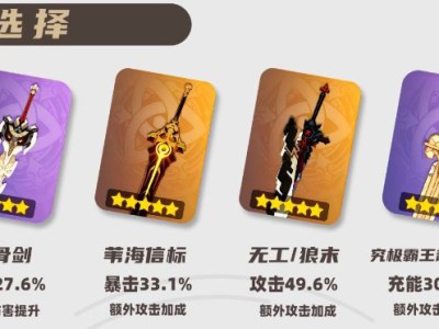 原神2025娜维娅武器选择推荐