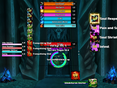 魔兽世界ICC副本BOSS技能和BUFF监控WA