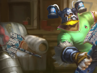 《LOL》一斧回血1500 吸血流奥拉夫玩法解析