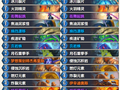 炉石传说深暗领域元素贼卡组推荐