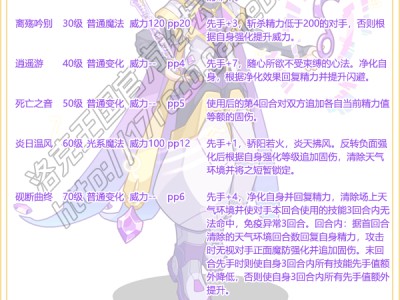 洛克王国堇晶技能组合推荐