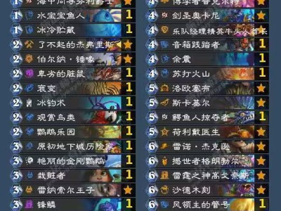 炉石传说行旅旅行社宇宙战吼萨卡组分享