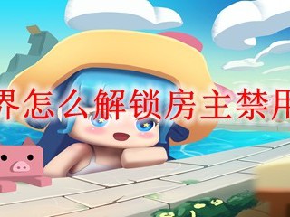 迷你世界怎么解锁房主禁用的东西