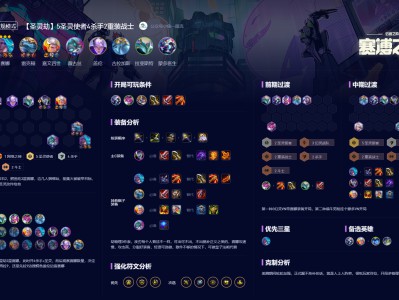 云顶之弈S14圣灵劫阵容攻略