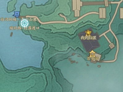 诛仙世界草庙村百景游残灯末庙位置在哪