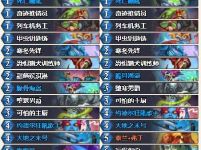 炉石传说2024亡语DK卡组推荐