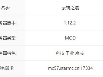 2024年我的世界云璃之境服务器概览