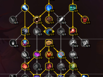魔兽世界11.0版本湮灭天赋树推荐加点方案