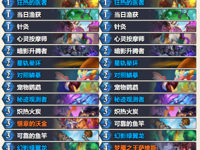 炉石传说NeGatiVesiXHS茶壶牧代码分享