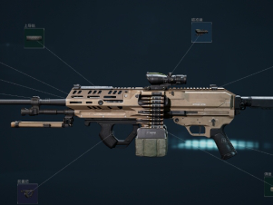 三角洲行动烽火行动M250怎么改枪