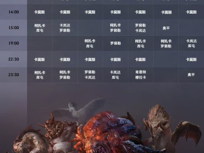 黑色沙漠世界王时间表