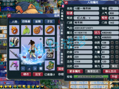 梦幻西游70神木林展示